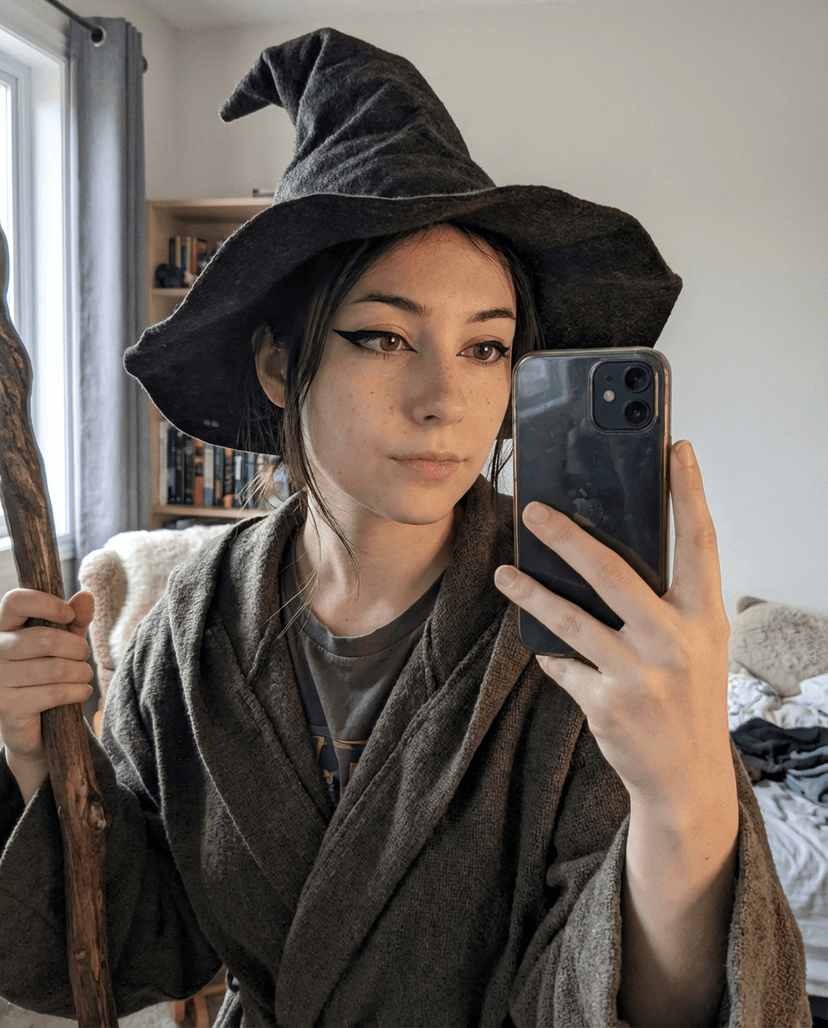 Wizard selfie